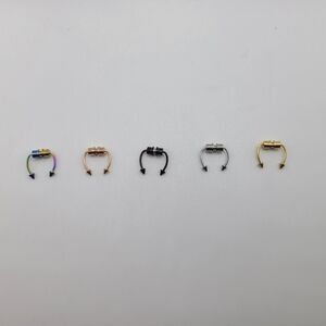 Fake septum piercing